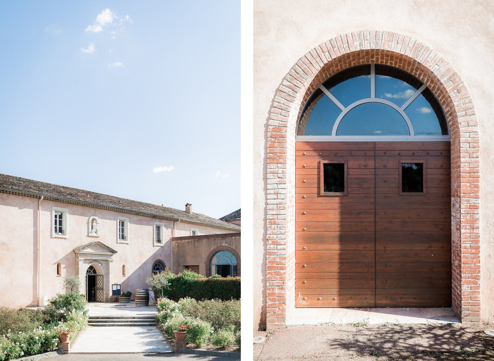 Photographie de Mathieu Dété présentant l'extérieur du Château Saint Julien d'Aille à Vidauban