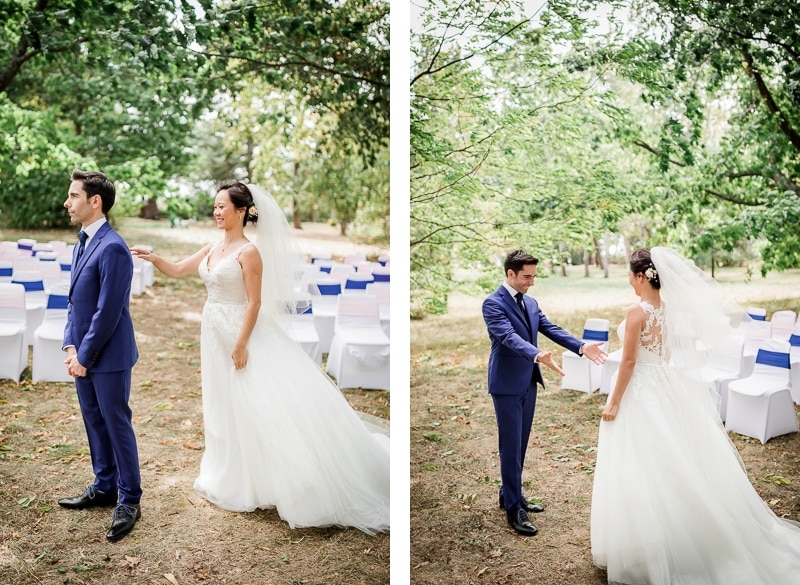 Découverte de la mariée à Saint Genies Bellevue - Mathieu Dété Photographe