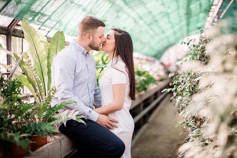 Portrait de couple serres - Photographe mariage portrait Toulouse