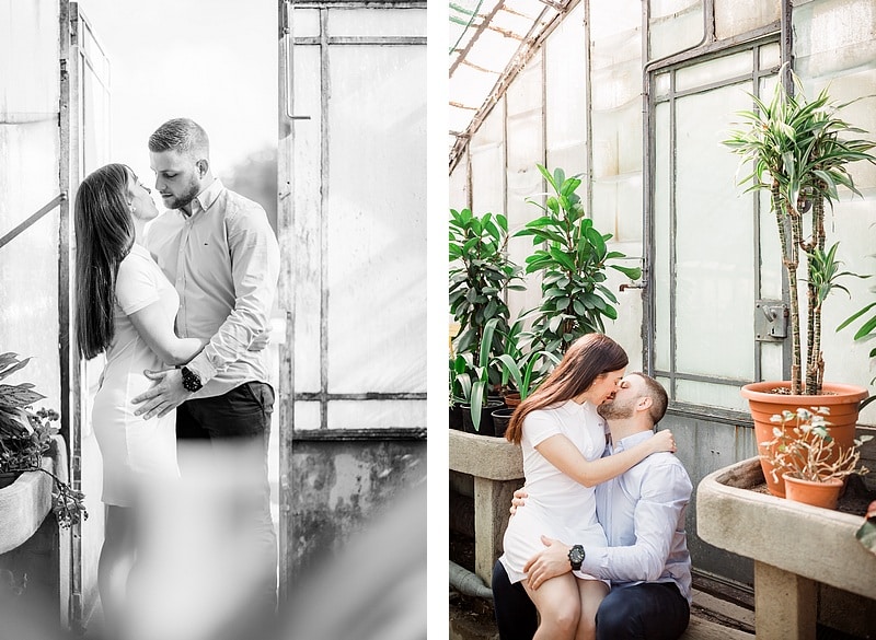 Portrait de couple serres - Photographe mariage portrait Toulouse