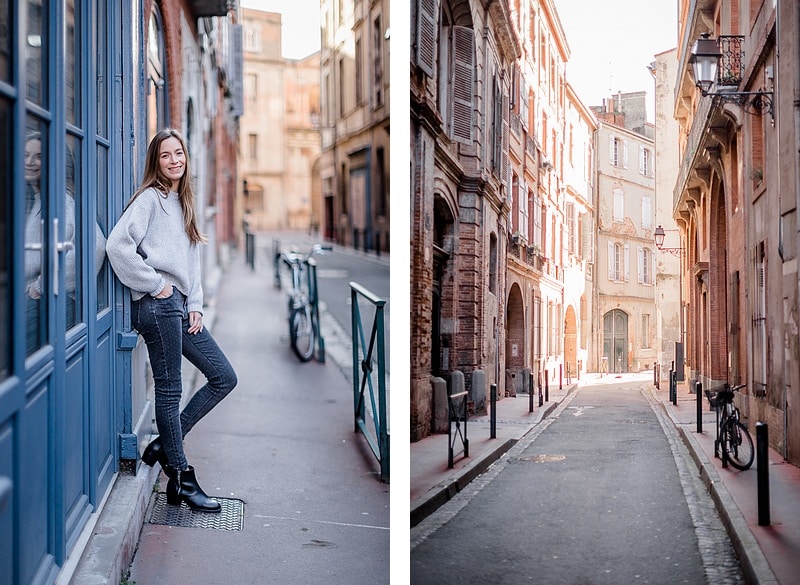 Ruelles et potrait lifestyle - Photographe mariage portrait lifestyle Toulouse