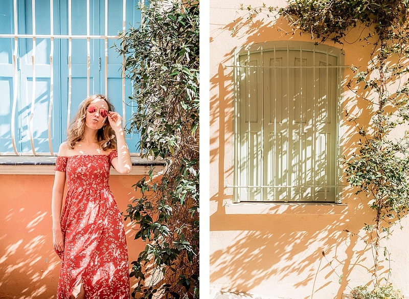 Photographe portraits Collioure ruelles colorées